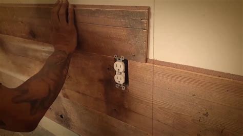 how to cut out electrical boxes in paneling|cutting wall panels around outlet.